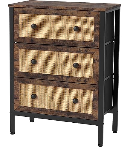 Amazon｜組み立て簡単 ラタン フェイス チェスト 4段 RFC－504